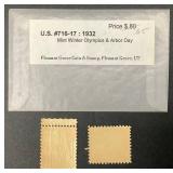 United States Postage Stamps Mint Sets and Individual Stamps