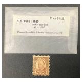 United States Postage Stamps Mint Sets and Individual Stamps