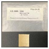 United States Postage Stamps Mint Sets and Individual Stamps