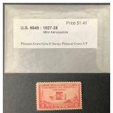 United States Postage Stamps Mint Sets and Individual Stamps
