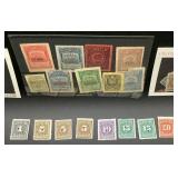 United States Telegraph Stamps from Western Union, Northern Mutual, American Rapid Telegraph Co., Pacific Mutual and Postal Telegraph Cable Company