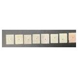 United States Telegraph Stamps from Western Union, Northern Mutual, American Rapid Telegraph Co., Pacific Mutual and Postal Telegraph Cable Company