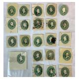 Early Preprinted US Postage - U.S. Postal Stationery