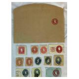 Early Preprinted US Postage - U.S. Postal Stationery