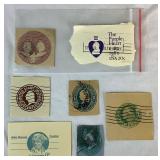Early Preprinted US Postage - U.S. Postal Stationery