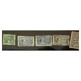 US Special Delivery Stamps from 10 cents to 30 cents