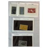 US Special Delivery Stamps from 10 cents to 30 cents