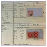 United States Postage Due Stamps dating back to 1879