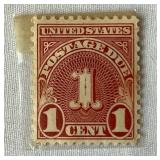 United States Postage Due Stamps dating back to 1879