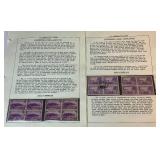 Commerative Issues of Blocks of Stamps and Souvenir Sheets
