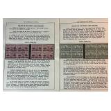 Commerative Issues of Blocks of Stamps and Souvenir Sheets