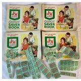 S & H Green Stamps Quick Saver Books and Stamps