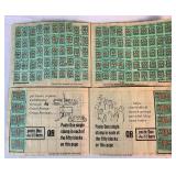 S & H Green Stamps Quick Saver Books and Stamps