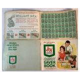 S & H Green Stamps Quick Saver Books and Stamps