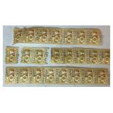 Gold Bond Stamp Books and Loose Stamps