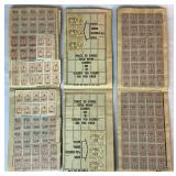 Gold Bond Stamp Books and Loose Stamps