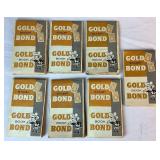 Gold Bond Stamp Books and Loose Stamps