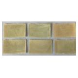 1934 National Park Series Postage Stamps, Scott catalog 740-749, One Set New and One Set Cancelled LOT #2