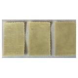 1934 National Park Series Postage Stamps, Scott catalog 740-749, One Set New and One Set Cancelled LOT #2