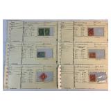 US Internal Revenue Documentary Stamps dating back to 1860