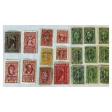 US Internal Revenue Documentary Stamps dating back to 1860