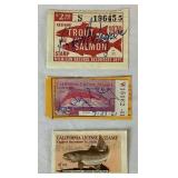 Assortment of State Trout, Migratory Waterfowl, Bird and Wildlife Stamps