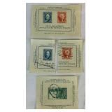 Collection of Souvenir Sheets from Stamp Exhibiton and Philatelic Exhibitions