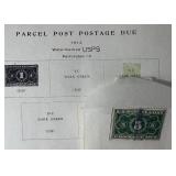 The National Postage Stamp Album with stamps dating back to 1860