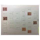 The National Postage Stamp Album with stamps dating back to 1860