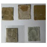 Early United States Postage Stamps from 1851 to 1894