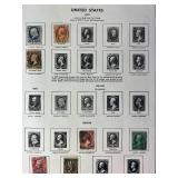 Early United States Postage Stamps from 1851 to 1894