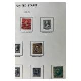 Early United States Postage Stamps from 1851 to 1894