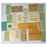 Covers, Letters and Postcards from the late 1800