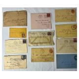 Covers, Letters and Postcards from the late 1800