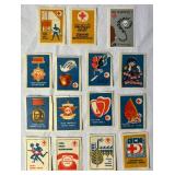 Vintage Matchbox Labels from USSR and UK Lot 3