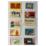 Vintage Matchbox Labels from USSR and UK Lot 3