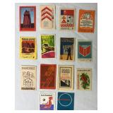Vintage Matchbox Labels from USSR and UK Lot 3