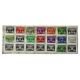Selection of Stamps from Netherlands - 100