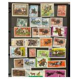 Global Postage Stamps- some cancelled, some new Various Years and Issues