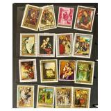 Global Postage Stamps- some cancelled, some new Various Years and Issues