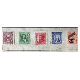 Three Albums of Stamps from Around the World