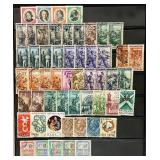 International Postage Stamp Albums - Mulitple Countries, Years and Issues