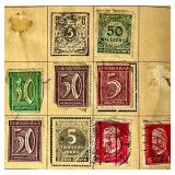 Four Postage Stamp Albums of International Stamps