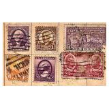 Four Postage Stamp Albums of International Stamps