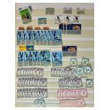 Four Postage Stamp Albums of International Stamps