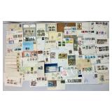 International First Day Covers and Commemorative Sheets