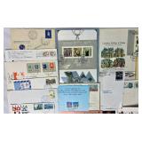 International First Day Covers and Commemorative Sheets