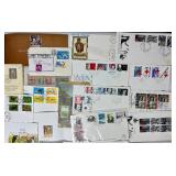 International First Day Covers and Commemorative Sheets