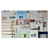 International First Day Covers and Commemorative Sheets