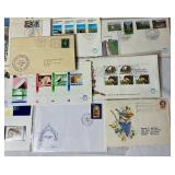 International First Day Covers and Commemorative Sheets